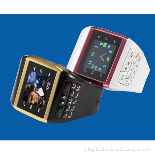 Newest Watch Phone Q7 Dual SIM Card Wrist Watch Phone for Lovers with Bluetooth Camera FM MP3 MP4 GPRS, Gift, Freeshipping